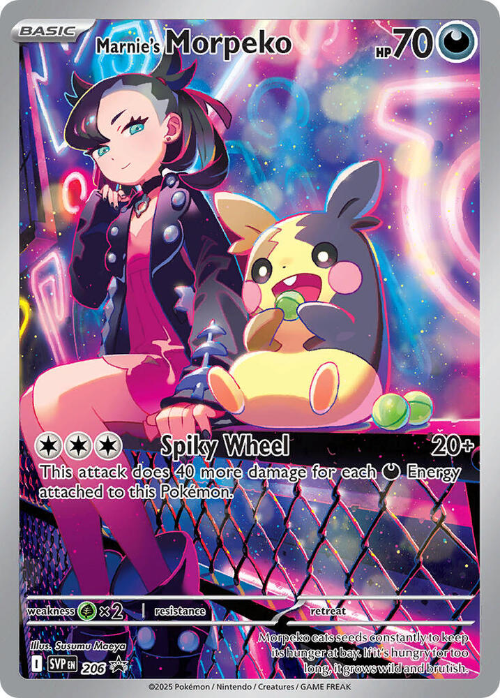 Marnie's Morpeko - 206 - Promo (Inglés Foil NM)
