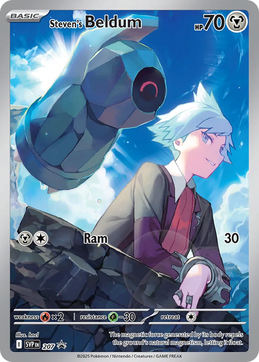 Steven's Beldum - 207 - Promo (Inglés Foil NM)