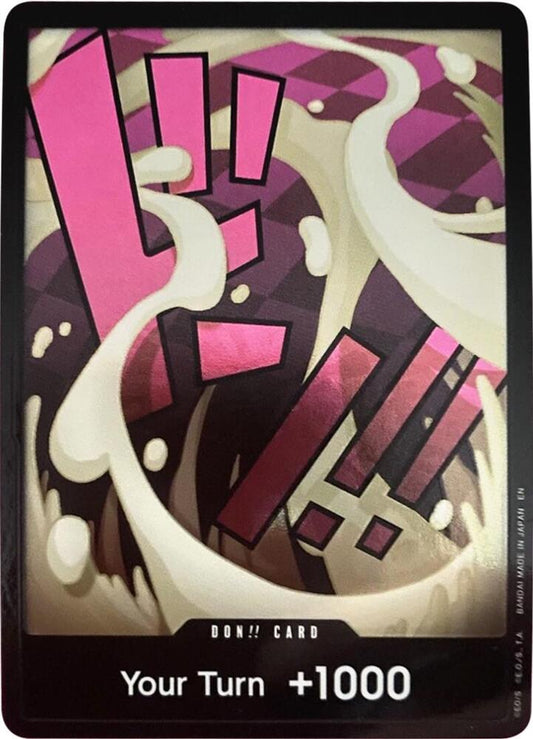 DON!! Card (Katakuri) (Double Pack Set Vol. 7) - A Fist of Divine Speed - DON!! Foil (Inglés Foil NM)