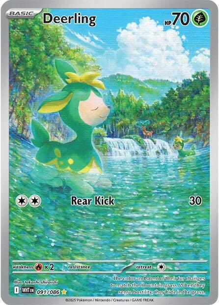 Deerling - 091/086 - Illustration Rare (Inglés Foil NM)