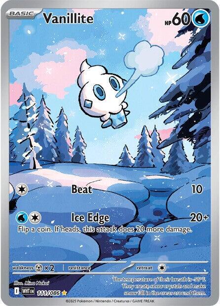 Vanillite - 111/086 - Illustration Rare (Español Latino Foil NM)