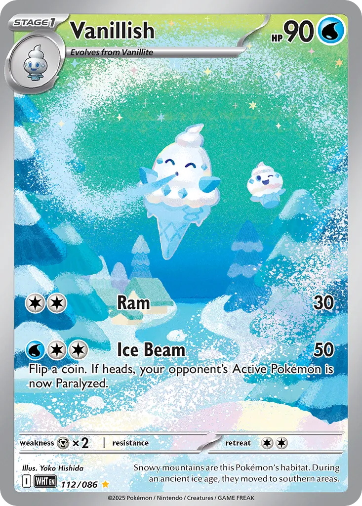 Vanillish - 112/086 - Illustration Rare (Inglés Foil NM)