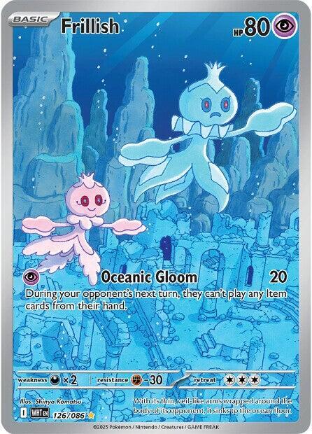 Frillish - 126/086 - Illustration Rare (Español Latino Foil NM)