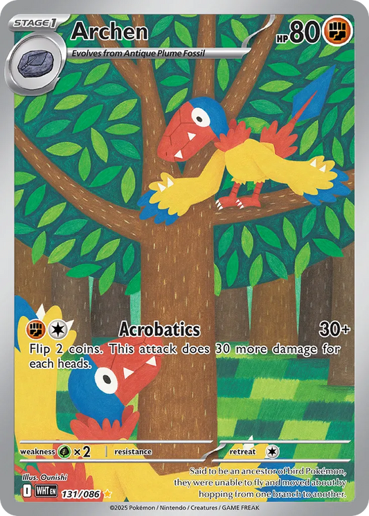 Archen - 131/086 - Illustration Rare (Inglés Foil NM)