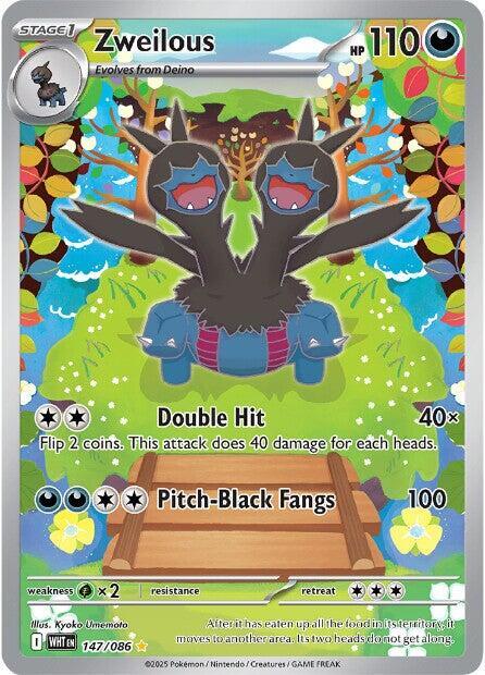 Zweilous - 147/086 - Illustration Rare (Inglés Foil NM)