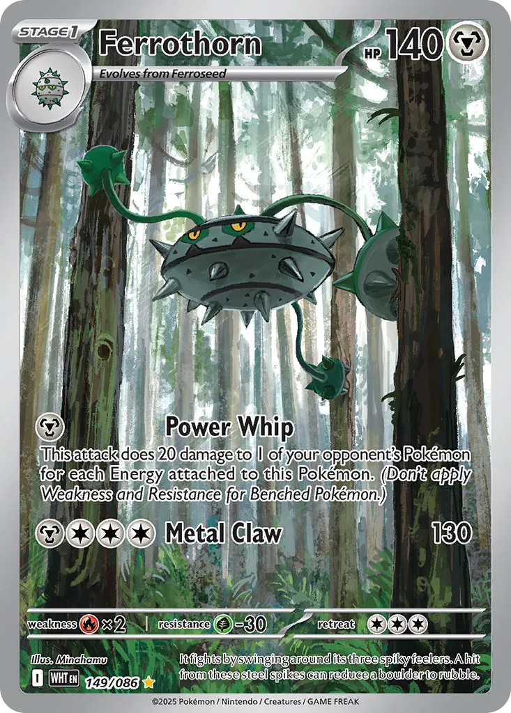 Ferrothorn - 149/086 - Illustration Rare (Inglés Foil NM)
