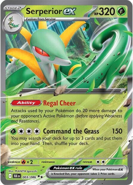 Serperior ex - 003/086 - Double Rare (Inglés Foil NM)