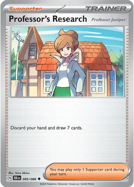 Professor's Research - 085/086 - Uncommon (Inglés NM)