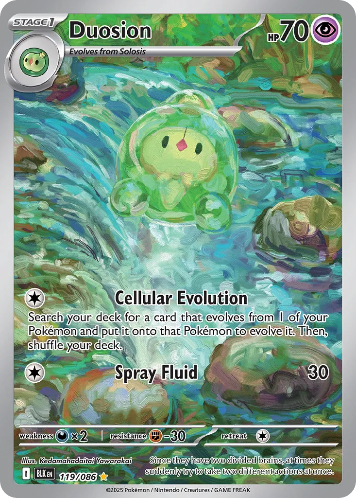 Duosion - 119/086 - Illustration Rare (Inglés Foil NM)