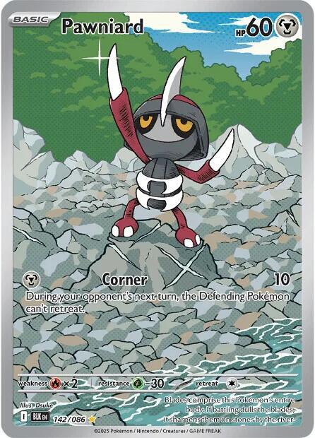 Pawniard - 142/086 - Illustration Rare (Inglés Foil NM)