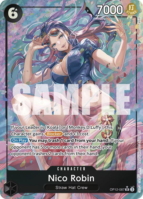 Nico Robin (Alternate Art) - OP12-087 - Alternate Art Foil (Inglés Foil NM)