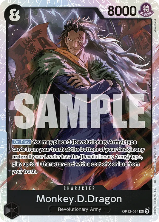 Monkey.D.Dragon - OP12-094 - Super Rare Foil (Inglés Foil NM)
