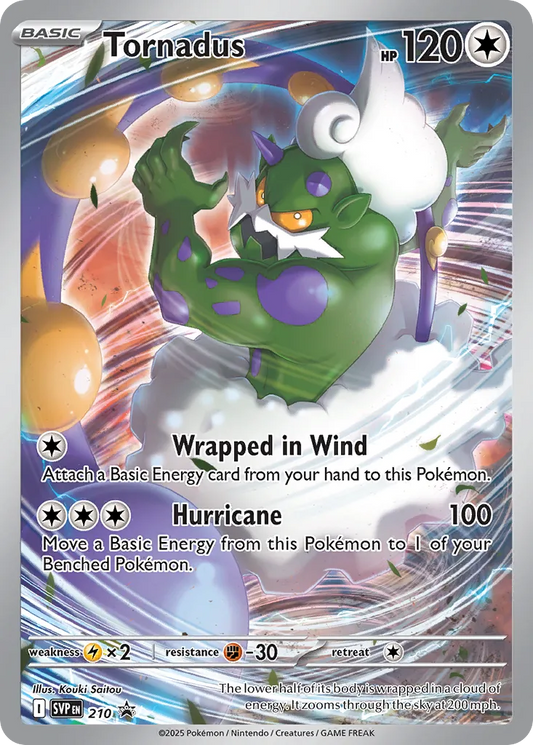 Tornadus - 210 - Promo (Español Foil NM)