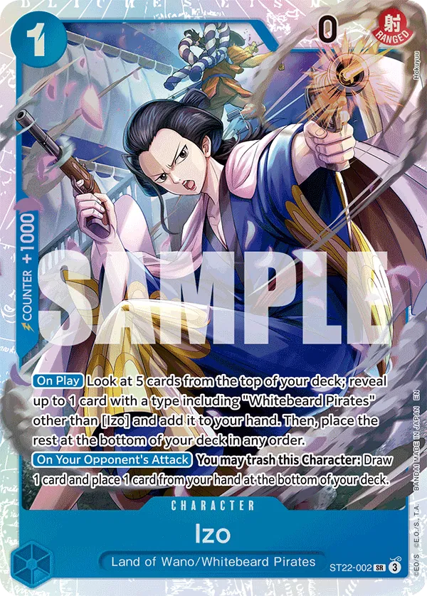 Izo - ST22-002 - Super Rare Foil (Inglés Foil NM)