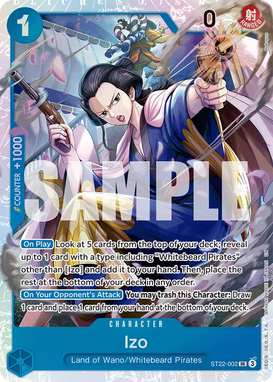 Izo - ST22-002 - Super Rare Foil (Inglés Foil NM)