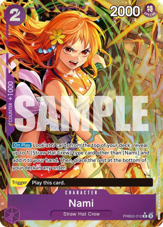Nami (Alternate Art) - PRB02-012 - Alternate Art Foil (Inglés Foil NM)