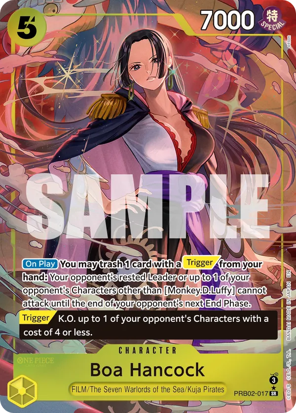 Boa Hancock (Alternate Art) - PRB02-017 - Alternate Art Foil (Inglés Foil NM)