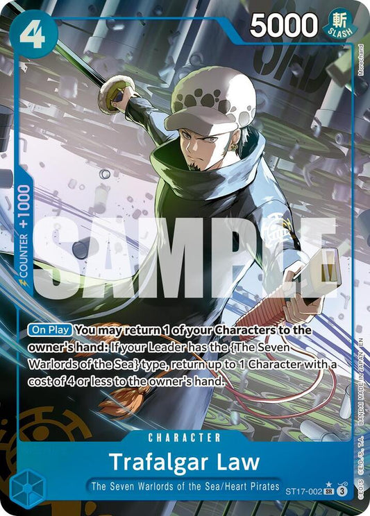 Trafalgar Law - ST17-002 (Alternate Art) - ST17-002 - Alternate Art Foil (Inglés Foil NM)
