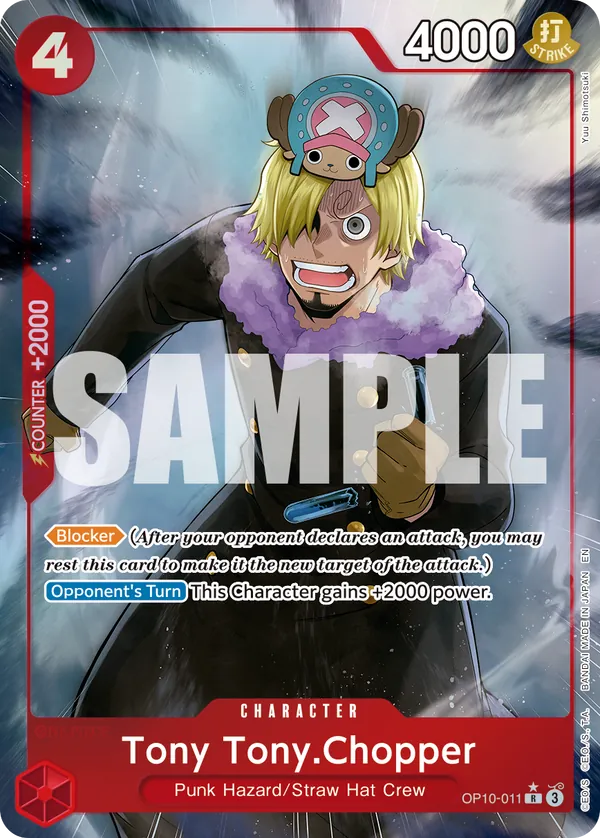 Tony Tony.Chopper (Alternate Art) - OP10-011 - Alternate Art Foil (Inglés Foil NM)