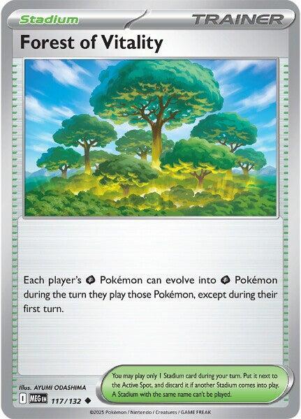 Forest of Vitality - 117/132 - Uncommon (Inglés NM)