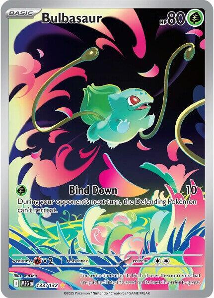 Bulbasaur - 133/132 - Illustration Rare (Inglés Foil NM)