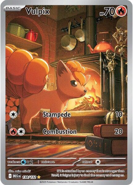 Vulpix - 138/132 - Illustration Rare (Inglés Foil NM)