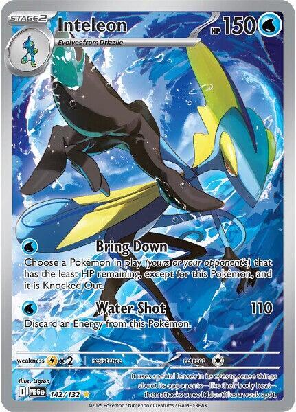 Inteleon - 142/132 - Illustration Rare (Inglés Foil NM)