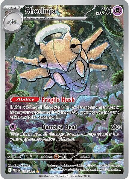 Shedinja - 144/132 - Illustration Rare (Inglés Foil NM)