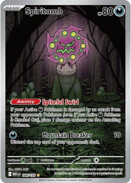 Spiritomb - 148/132 - Illustration Rare (Inglés Foil NM)