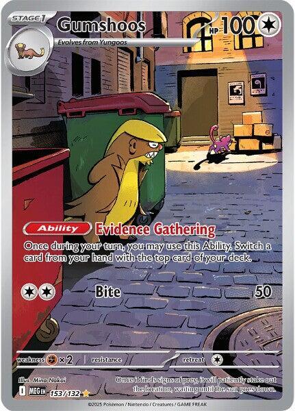 Gumshoos - 153/132 - Illustration Rare (Inglés Foil NM)