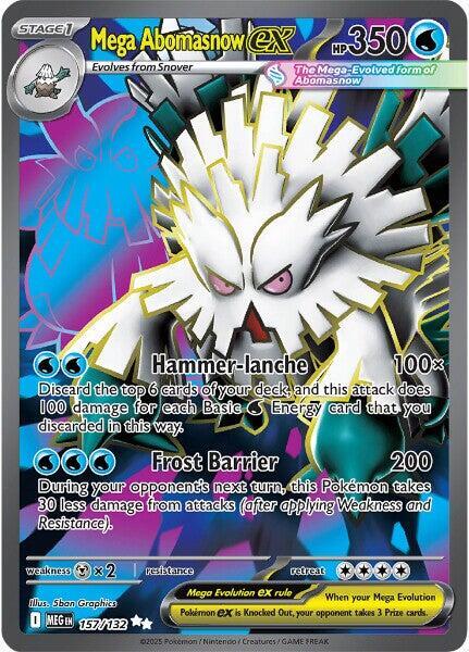 Mega Abomasnow ex - 157/132 - Ultra Rare (Español Foil NM)