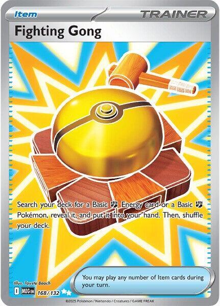 Fighting Gong - 168/132 - Ultra Rare (Inglés Foil NM)