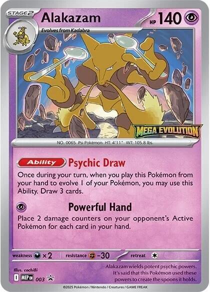Alakazam - 003 - Promo (Inglés Foil NM)
