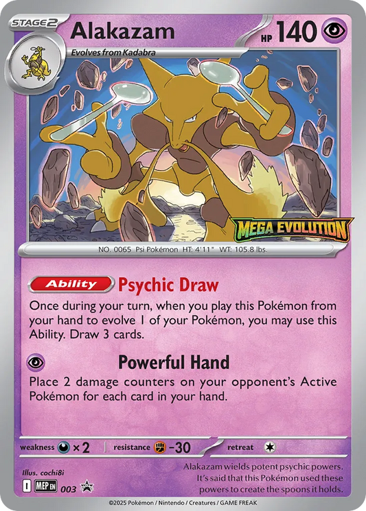 Alakazam - 003 - Promo (Español Latino Foil NM)
