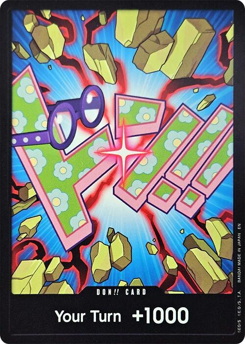 DON!! Card (Koby) - Premium Booster -The Best- Vol. 2 - DON!! Foil (Inglés Foil NM)