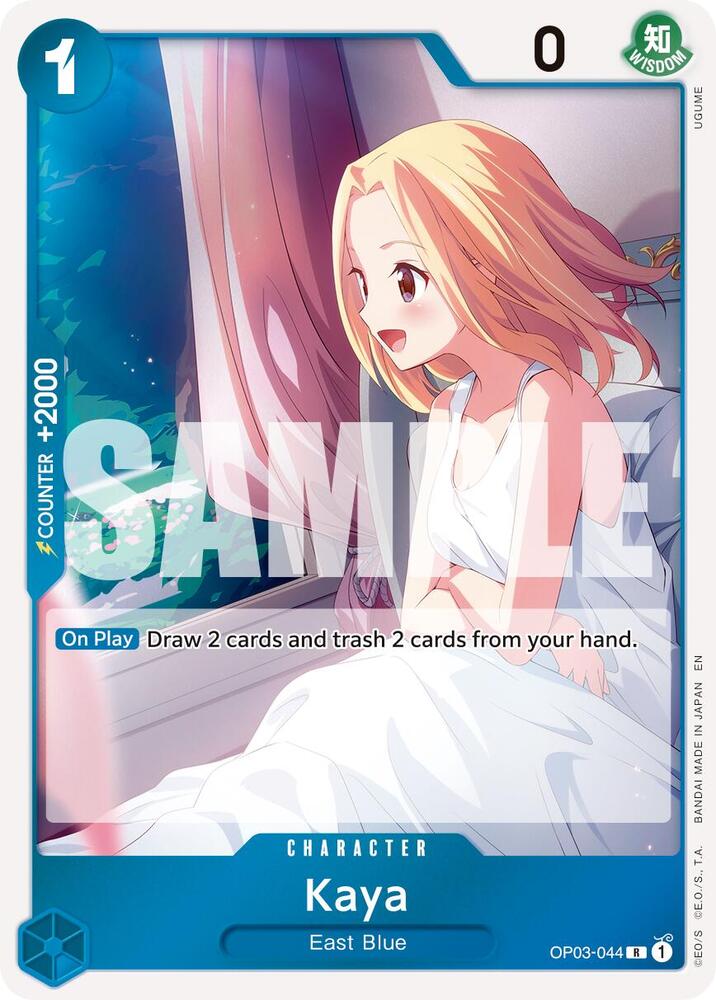 Kaya (Reprint) - OP03-044 - Rare Foil (Inglés Foil NM)