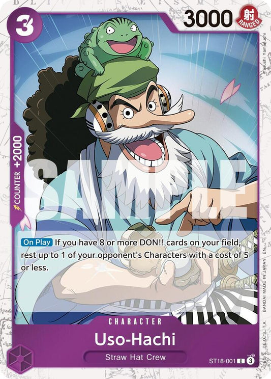 Uso-Hachi (Pirate Foil) - ST18-001 - Pirate Foil Foil (Inglés Foil NM)