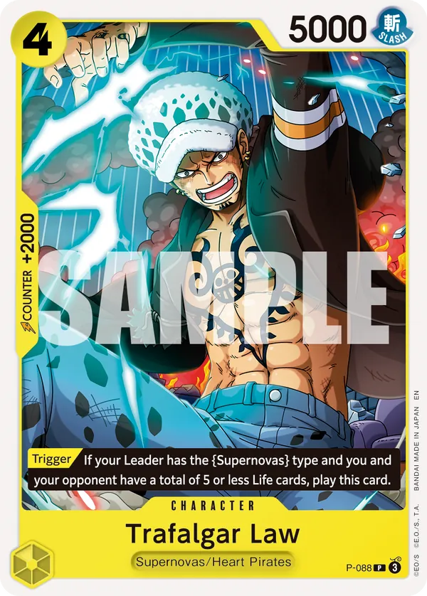 Trafalgar Law -  P-088 (Reprint) - P-088 - Promo (Inglés NM)