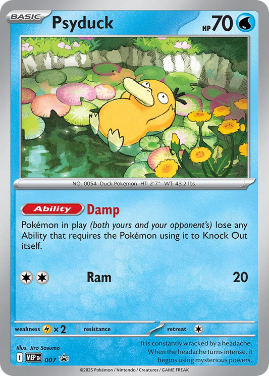 Psyduck - 007 - Promo (Inglés Foil LP)