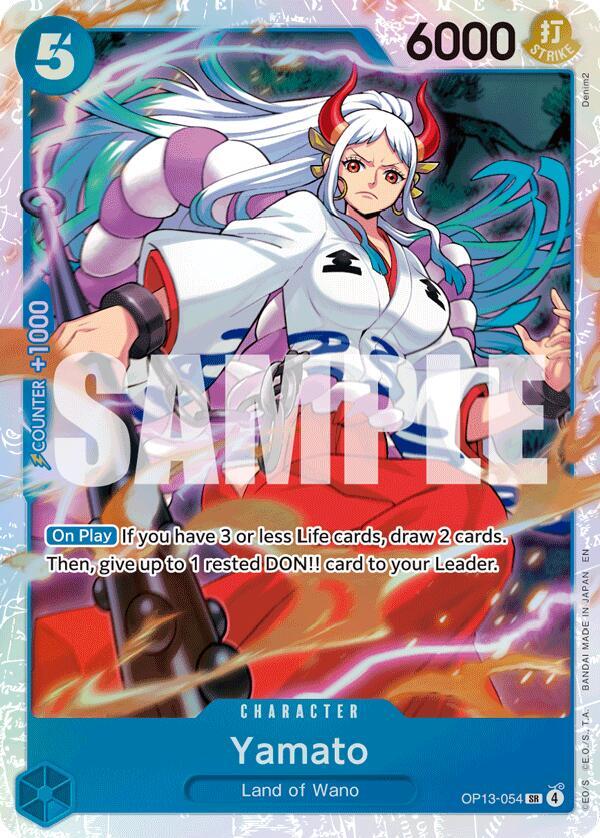 Yamato - OP13-054 - Super Rare Foil (Inglés Foil NM)