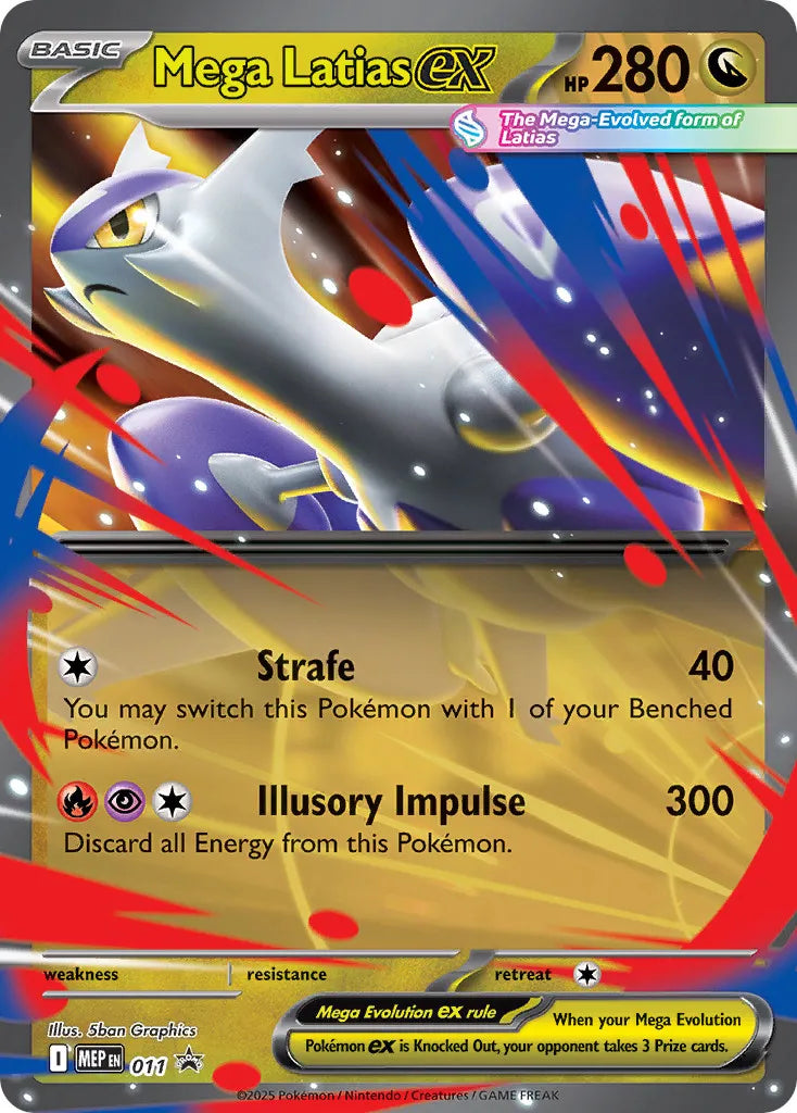 Mega Latias ex - 011 - Promo (Inglés Foil NM)