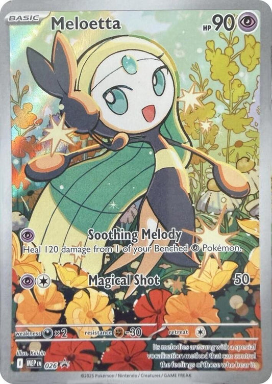 Meloetta - 026 - Promo (Inglés Foil NM)