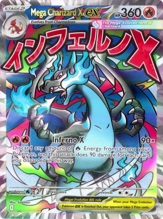Mega Charizard X ex - 023 - Promo (Inglés Foil NM)