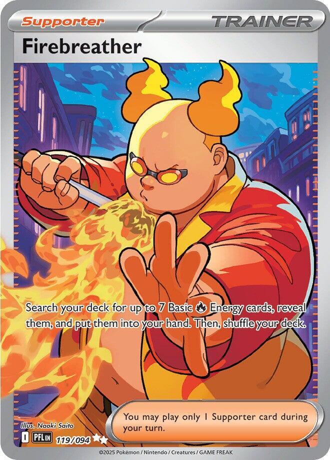 Firebreather - 119/094 - Ultra Rare (Español Foil NM)