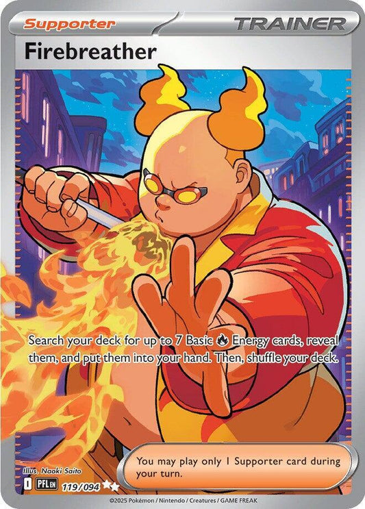 Firebreather - 119/094 - Ultra Rare (Español Foil NM)