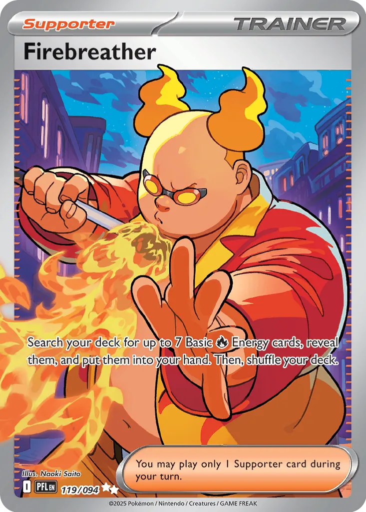 Firebreather - 119/094 - Ultra Rare (Inglés Foil NM)