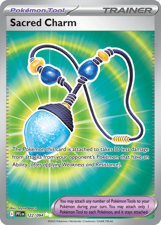 Sacred Charm - 122/094 - Ultra Rare (Inglés Foil NM)