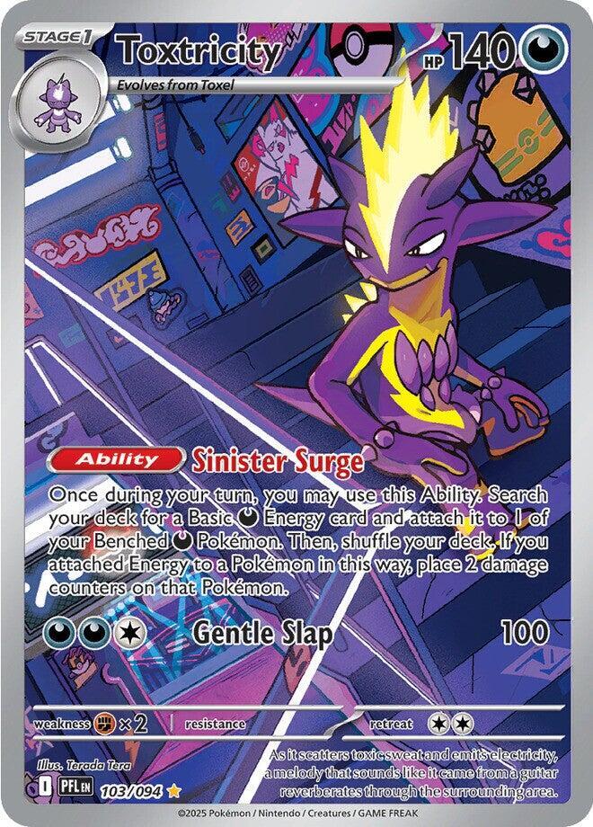 Toxtricity - 103/094 - Illustration Rare (Inglés Foil NM)