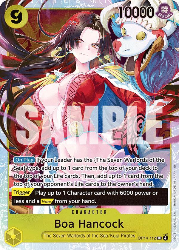 Boa Hancock - OP14-112 - OP14-112 - Super Rare Foil (Inglés Foil NM)