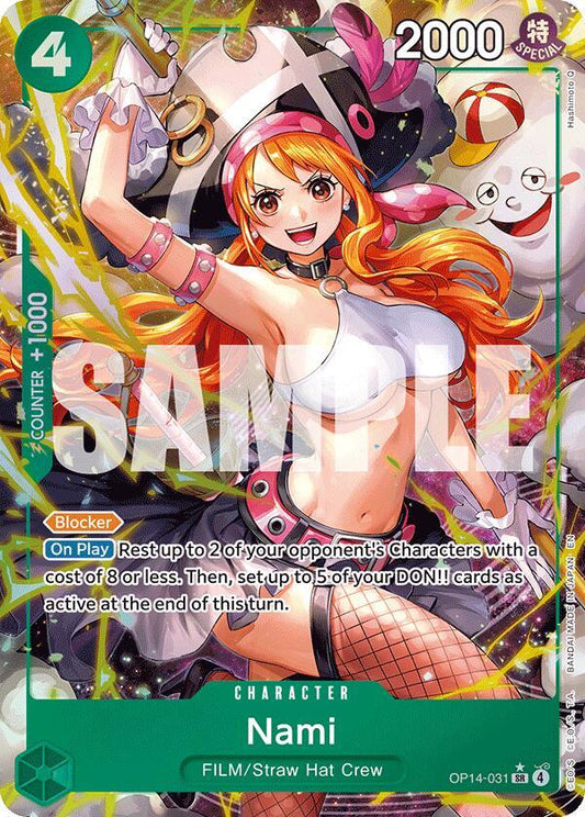 Nami (Alternate Art) - OP14-031 - Alternate Art Foil (Inglés Foil NM)